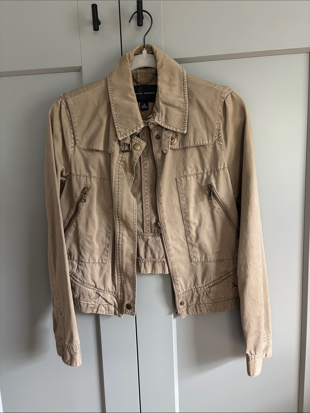 Banana Republic Tan Utility Jacket